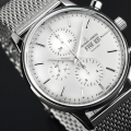 Jacques Lemans) Classic Chronograph ETA Valjoux 7750 Herrenuhr N-208E NEU